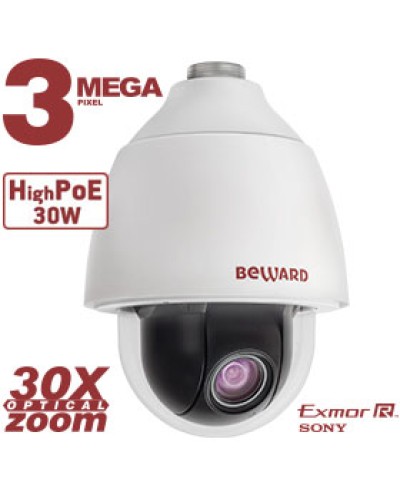 IP-камера видеонаблюдения PTZ купольная Beward BD143P30 в Раменском IP-камеры Pintop.ru