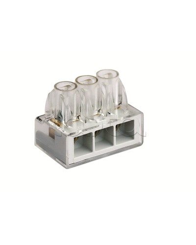 Колодка клеммная соединительная 3х4.5 мм. DKC B63 в Раменском Клеммные колодки Pintop.ru