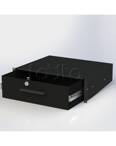 Ящик выдвижной с ключом RAL9005 DKC R5ITCPD2HEB в Раменском Крепежные изделия Pintop.ru