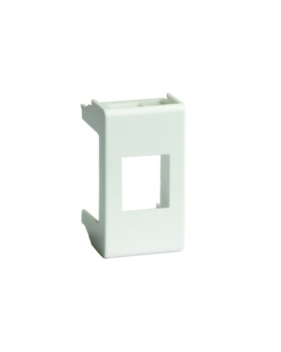 Адаптер для keystone, VIVA, 1 мод, цвет серый DKC 45107 в Раменском Аксессуары для стоек и шкафов Pintop.ru