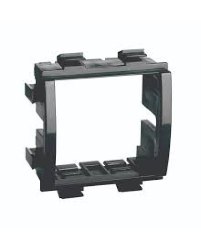 Каркас под 2 модуля Brava, чёрный DKC (F0000MB) в Раменском Блоки розеток Pintop.ru