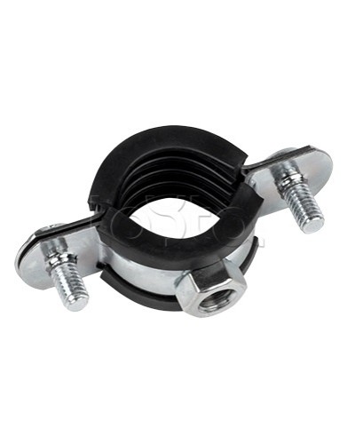 Хомут стальной 1/2 (20-24 мм), с уплотнителем EKF (hsu1012) в Раменском Стяжки-хомуты Pintop.ru