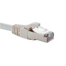 Коммутационный шнур категории 6 F/UTP, LSZH, 1 м, белый Eurolan (21D-F6-01WT)