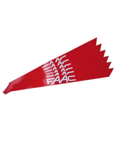Набор светоотражающих наклеек Faac 490117 в Батайске Запчасти для шлагбаумов и автоматики Pintop.ru