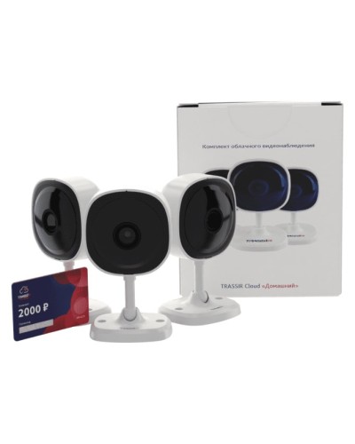 Комплект облачного видеонаблюдения TRASSIR 3TRCloud2000 в Раменском IP-камеры Pintop.ru