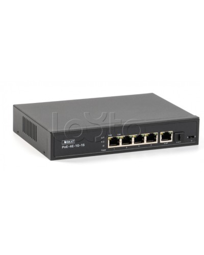 Коммутатор Бастион SKAT PoE-4E-1G-1S в Раменском Коммутаторы Pintop.ru